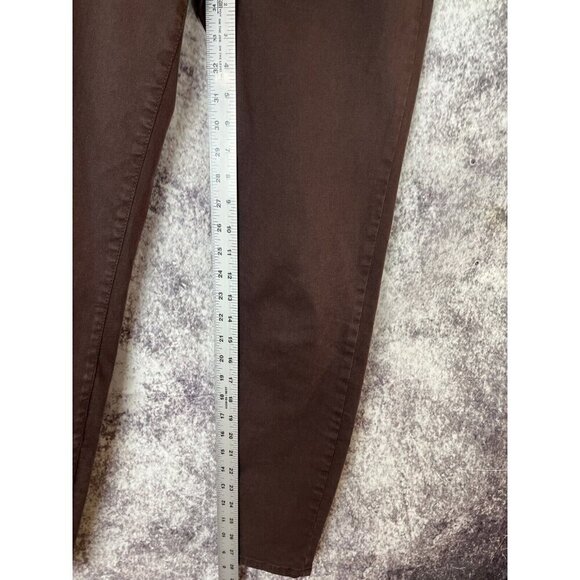 Buffalo Jeans Womens 6 Brown Hannah High Rise Skinny Jegging Sleek Modern Ride - Picture 6 of 12